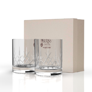 Mauchline Whisky Glass Pair