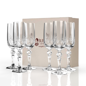 Mauchline Champagne Flute Gift Set of 6